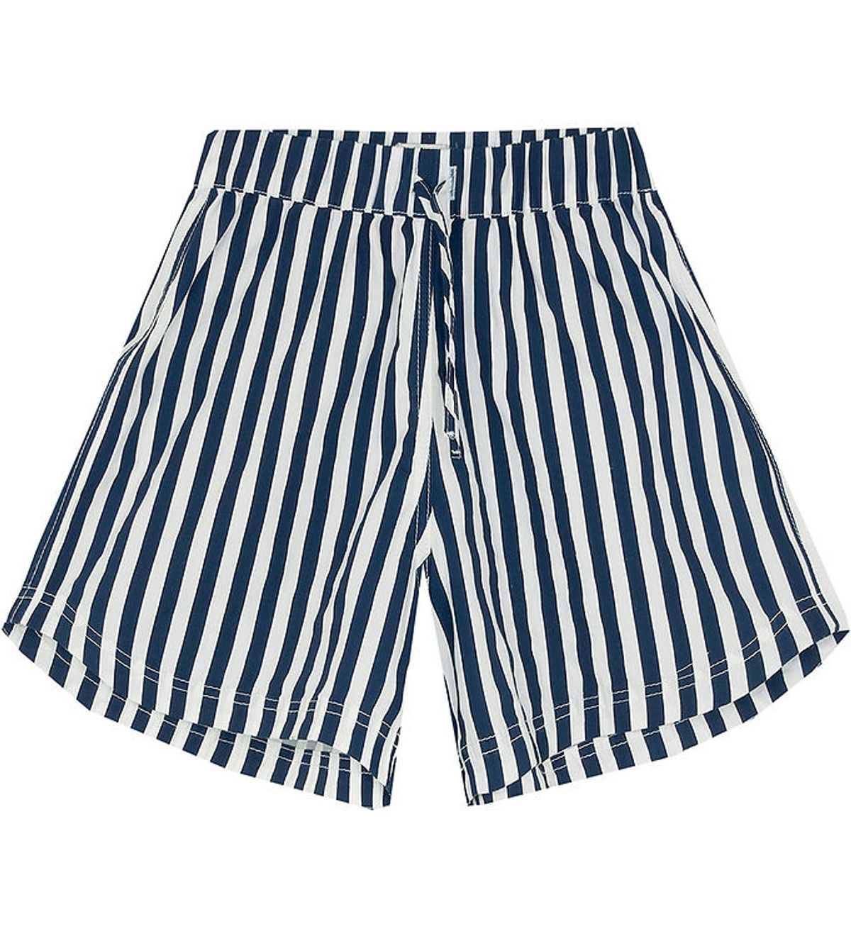 Mads Nørgaard Shorts - Sacky - White Alyssum/Saragasso Sea