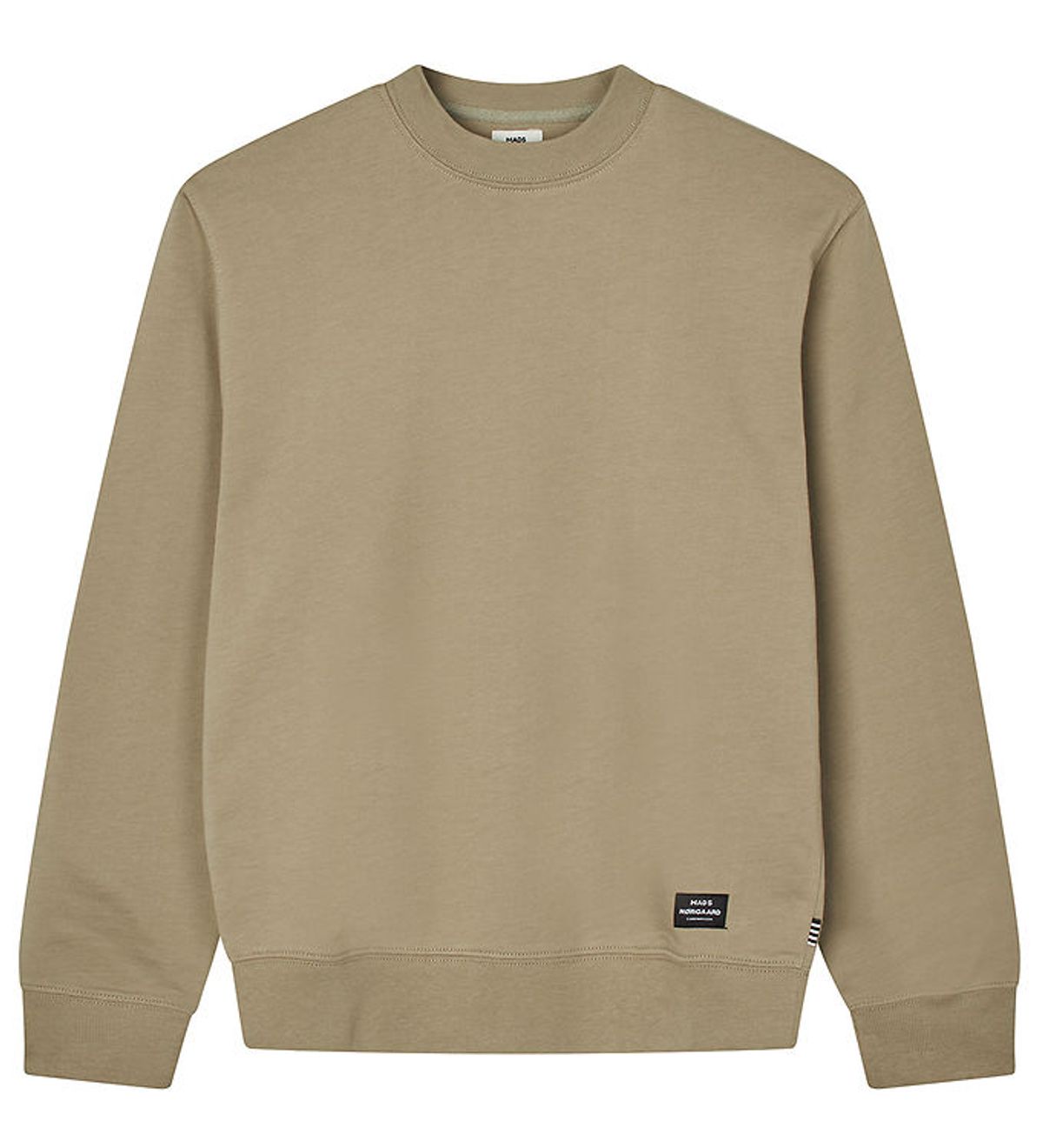 Mads Nørgaard Sweatshirt - Light Terry Solo - Silver Sage