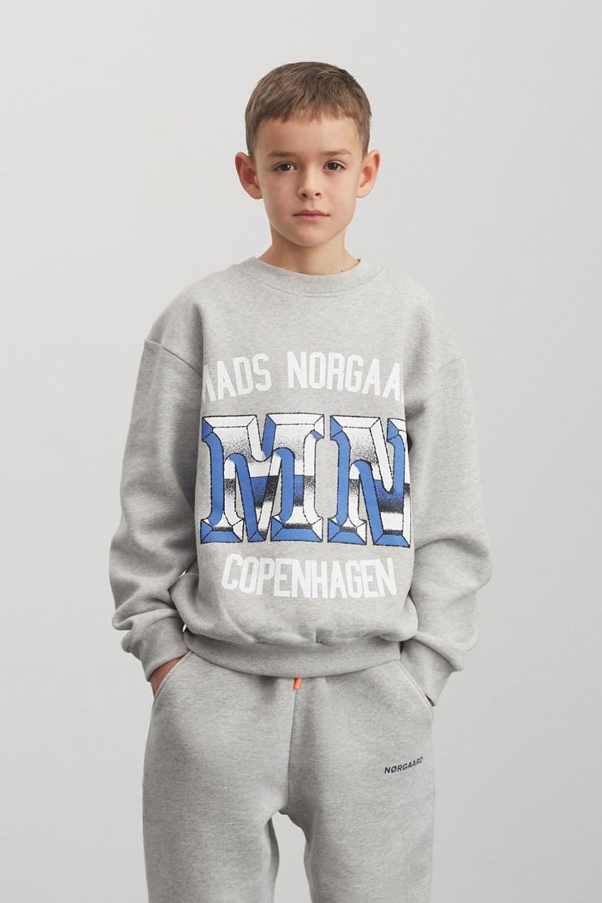 Mads Nørgaard Sweatshirt Organic Sonar