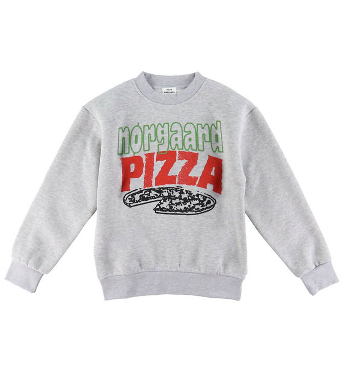 Mads Nørgaard Sweatshirt - Sonar - Light Grey Melange