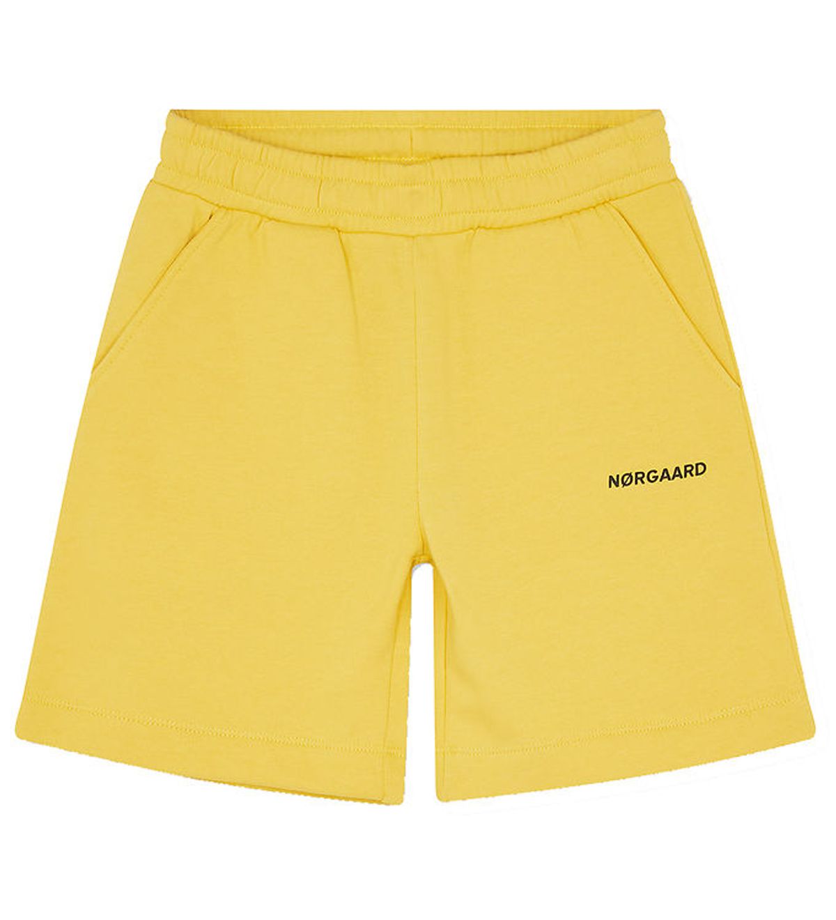 Mads Nørgaard Sweatshorts - Organic Porsulano - Lemon Zest