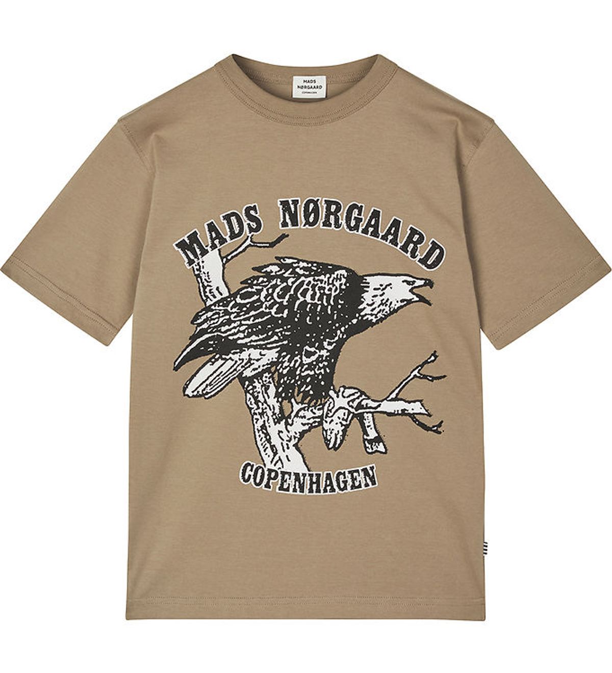 Mads Nørgaard T-shirt - Theo - Lead Gray