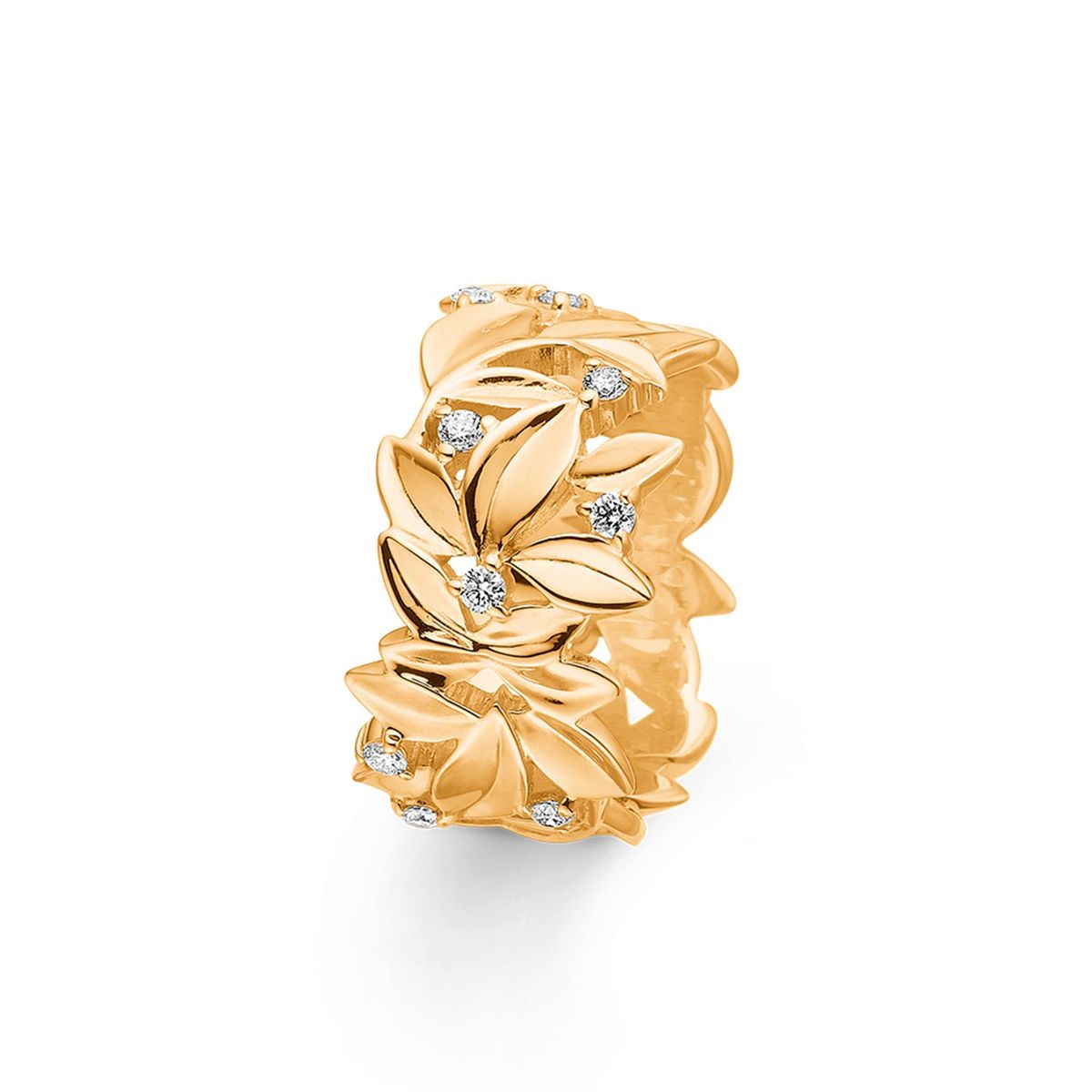 Mads.Z - Olive Love ring 14 kt. guld