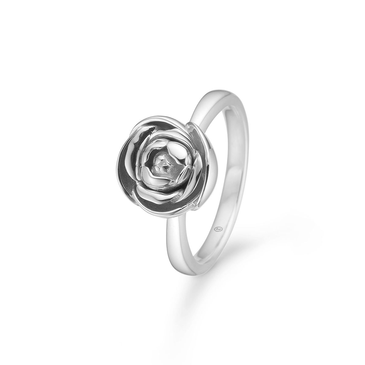 Mads Z - Rosalie sølv ring med rose - 2140157