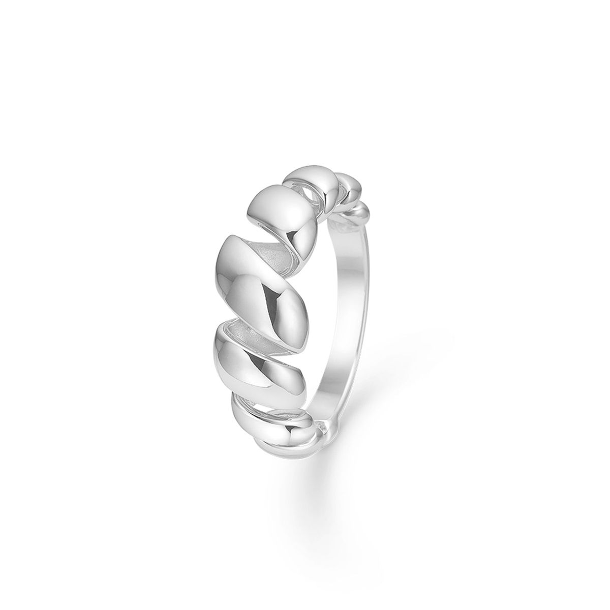 Mads.Z - Swirl ring sølv sterlingsølv