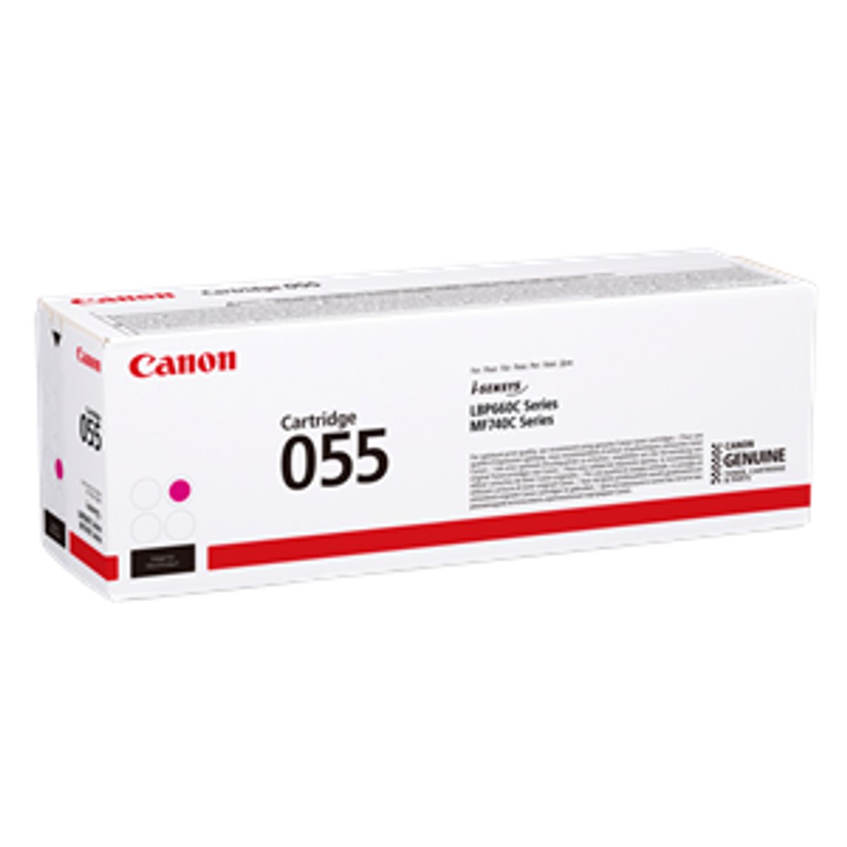 Magenta lasertoner CRG-055 - Canon - 2.100 sider.