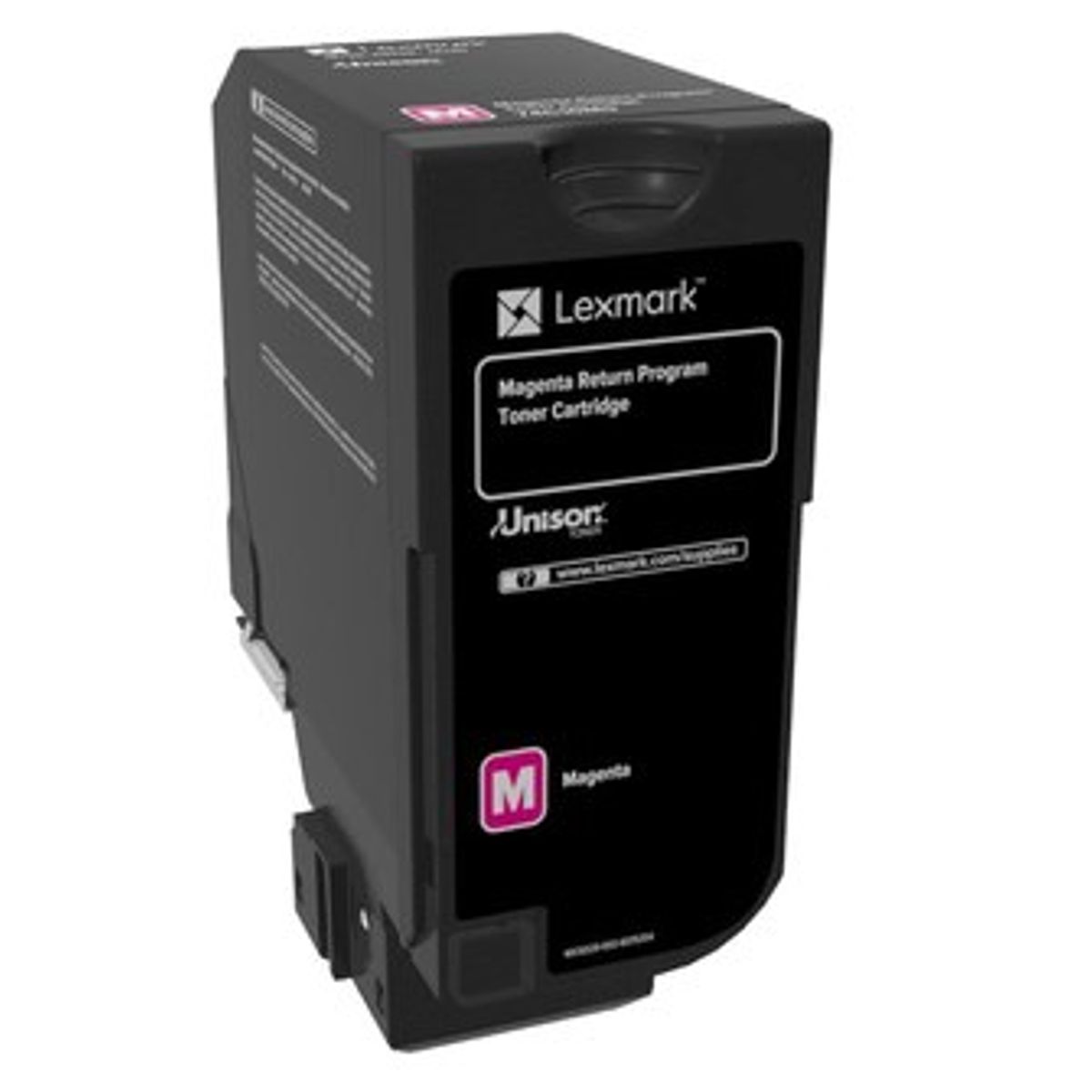 Magenta lasertoner - Lexmark 74C20M0 - 3.000 sider