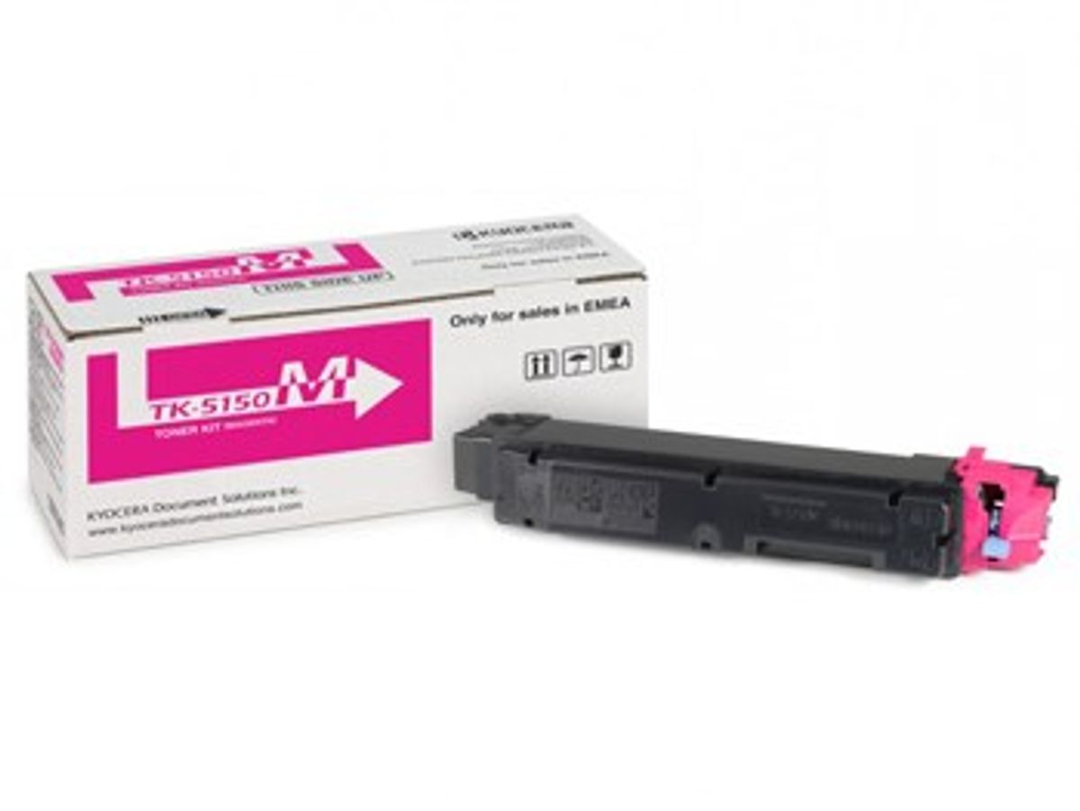 Magenta lasertoner TK-5150M - Kyocera - 10.000 sider