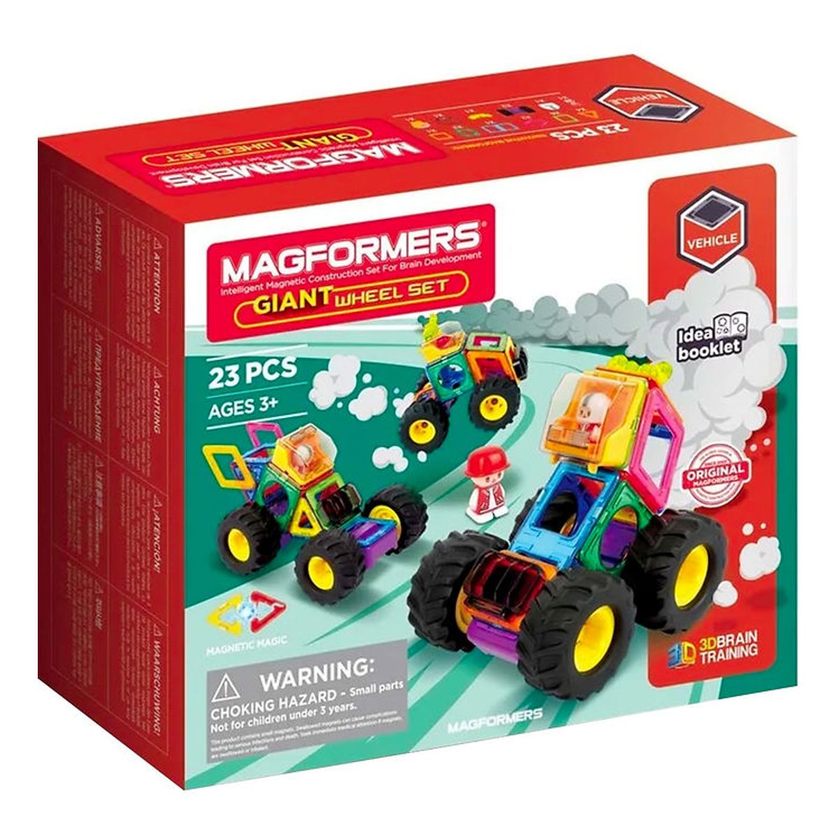 Magformers Magnetsæt - 23 Dele - Giant Wheel Set