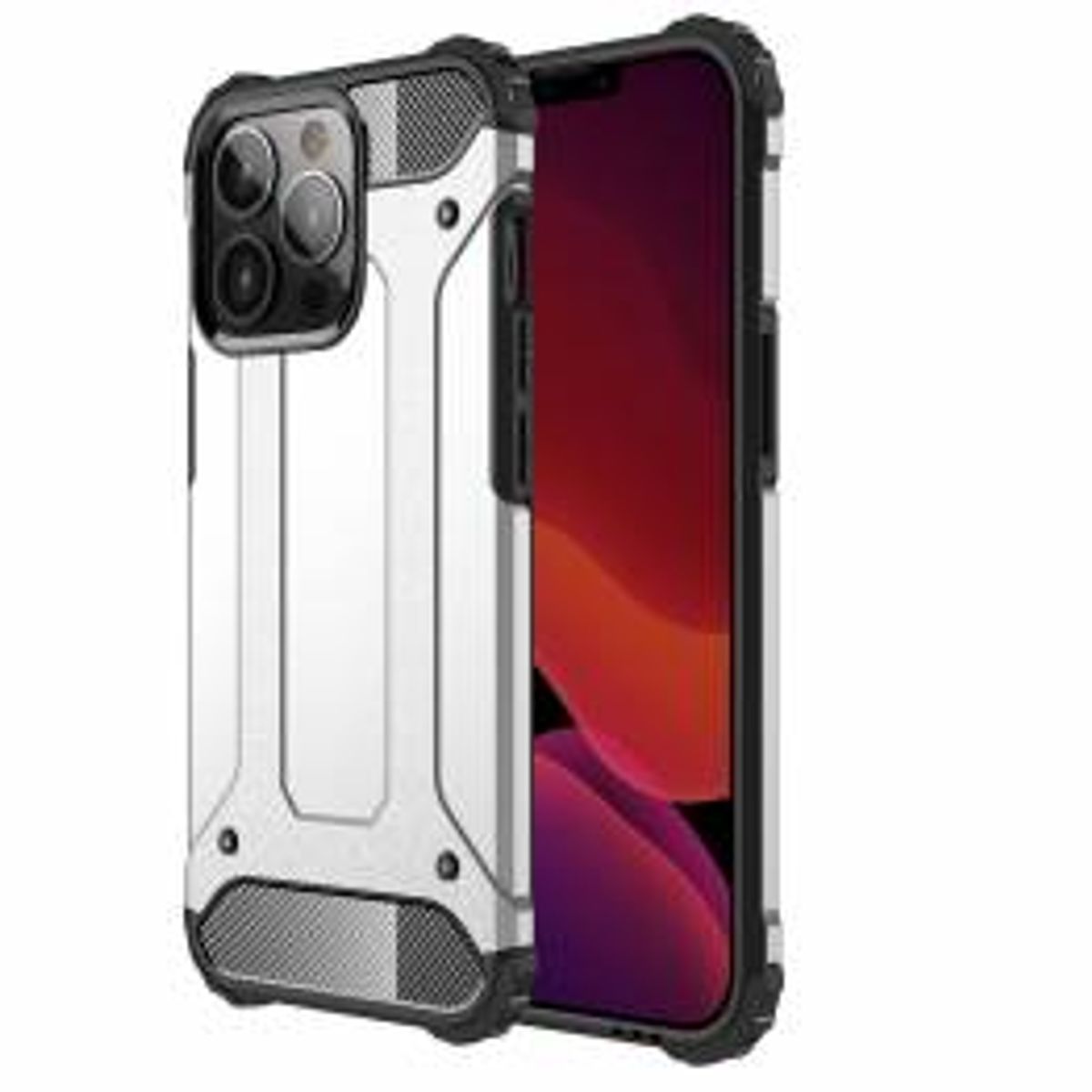 Magic Armor iPhone 13 Pro ekstra beskyttende cover 6,1" - Sølv