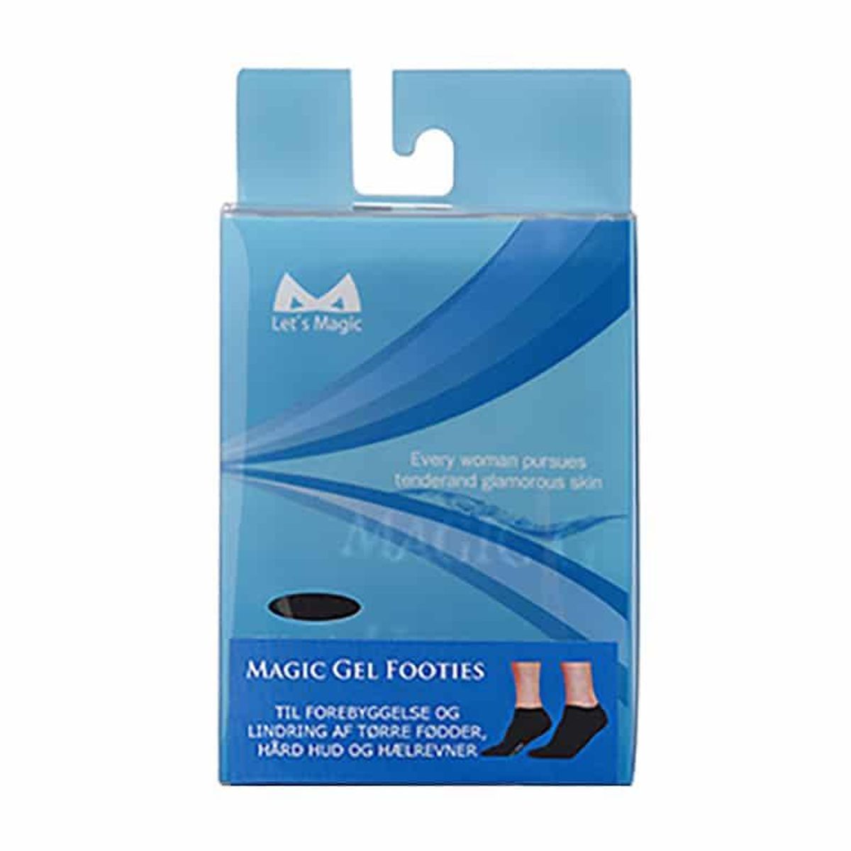 Magic Gel Footies Str. 35-41, 1pk.