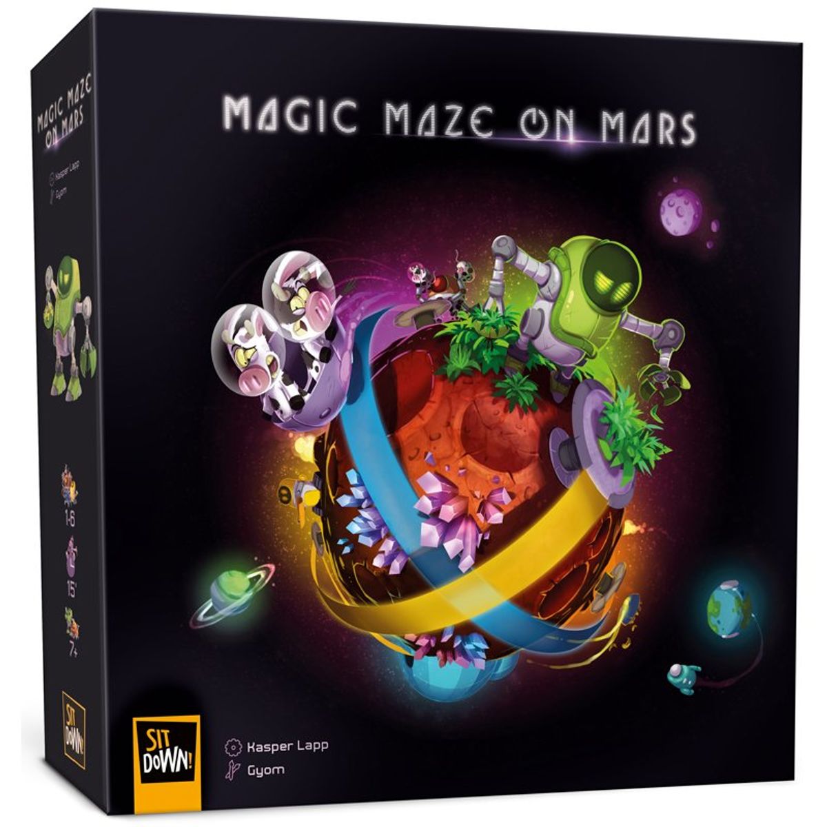 Magic Maze on Mars