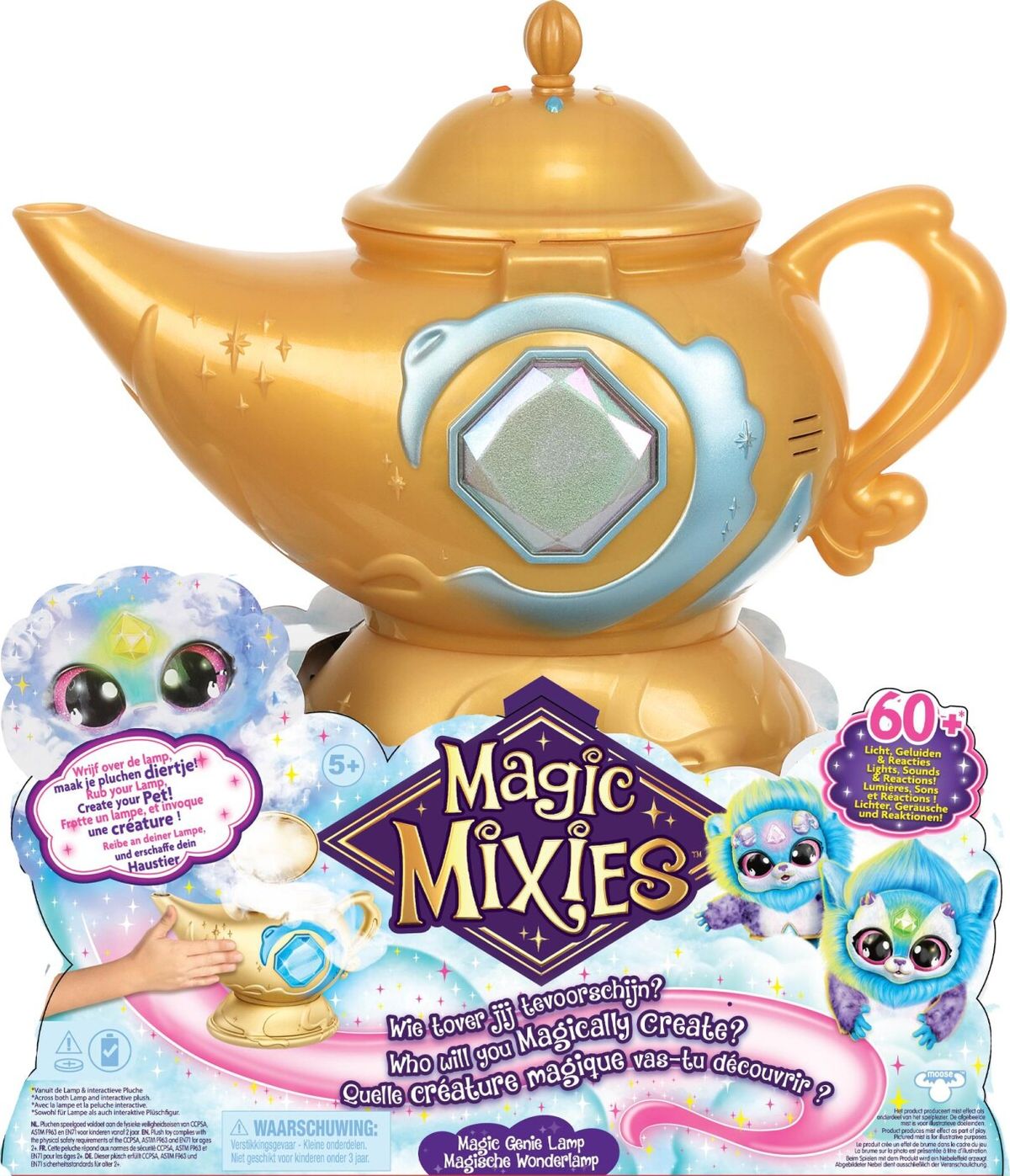 Magic Mixies - Genie Lamp - Magisk Lampeånd - Blå - Series 3