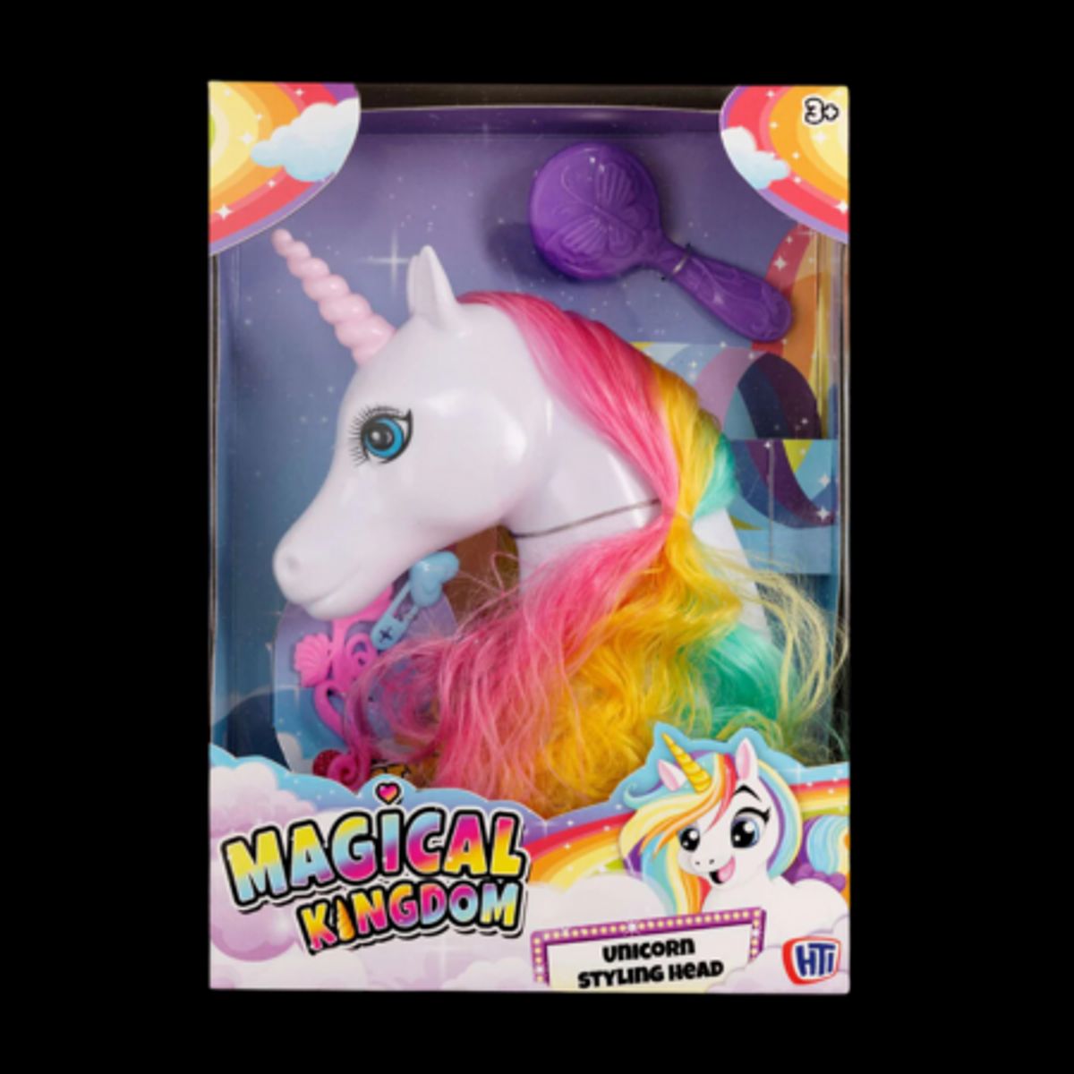 Magical Kingdom Unicorn Styling Head - Hvid