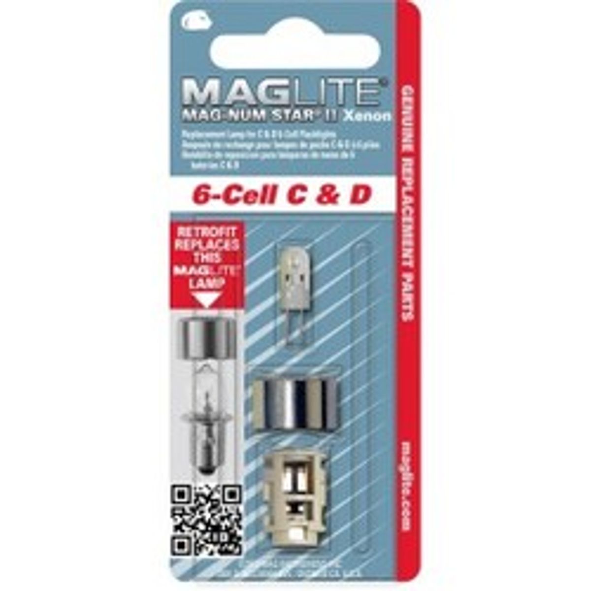 Maglite Mag-num Star II - 6-Cell C & D