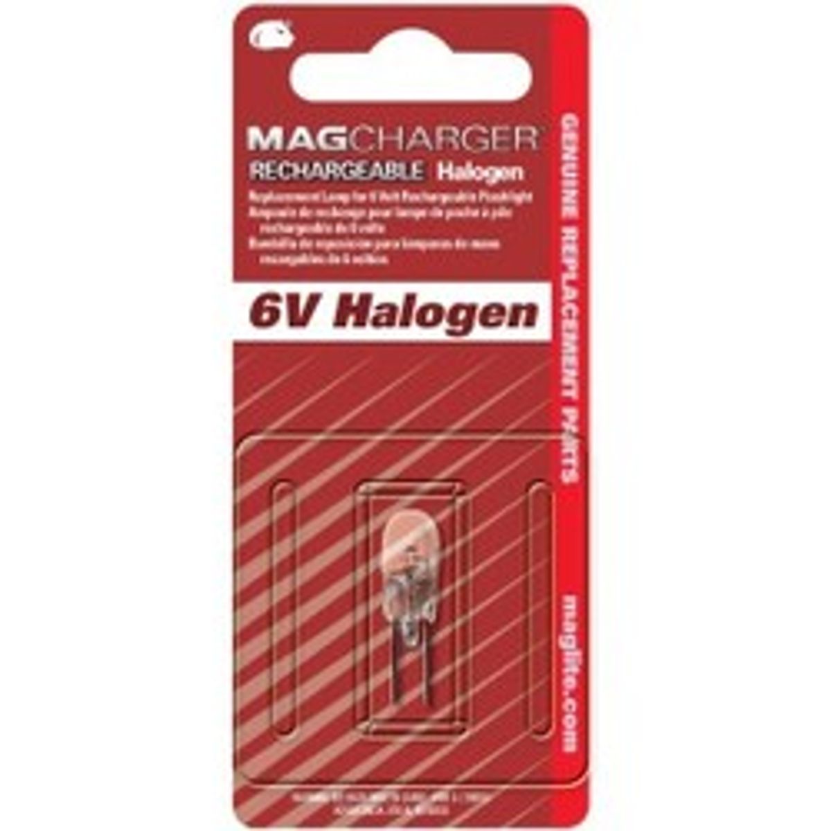 Maglite Replacement Lamp-Bulb for Mag Charger - 6V Halogen