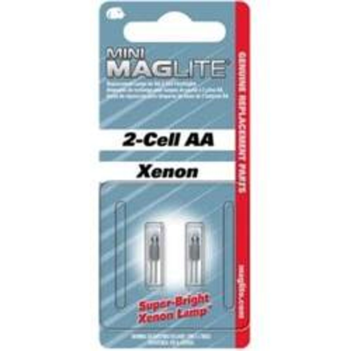 Maglite Replacement Xenon Lamp-Bulb for Mini Maglite 2-Cell AA/AAA Flashlight