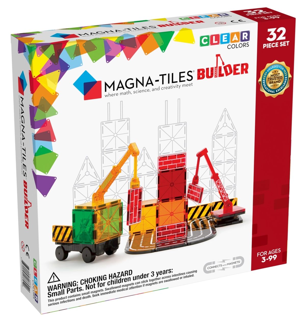 Magna-Tiles Builder 32 stk.