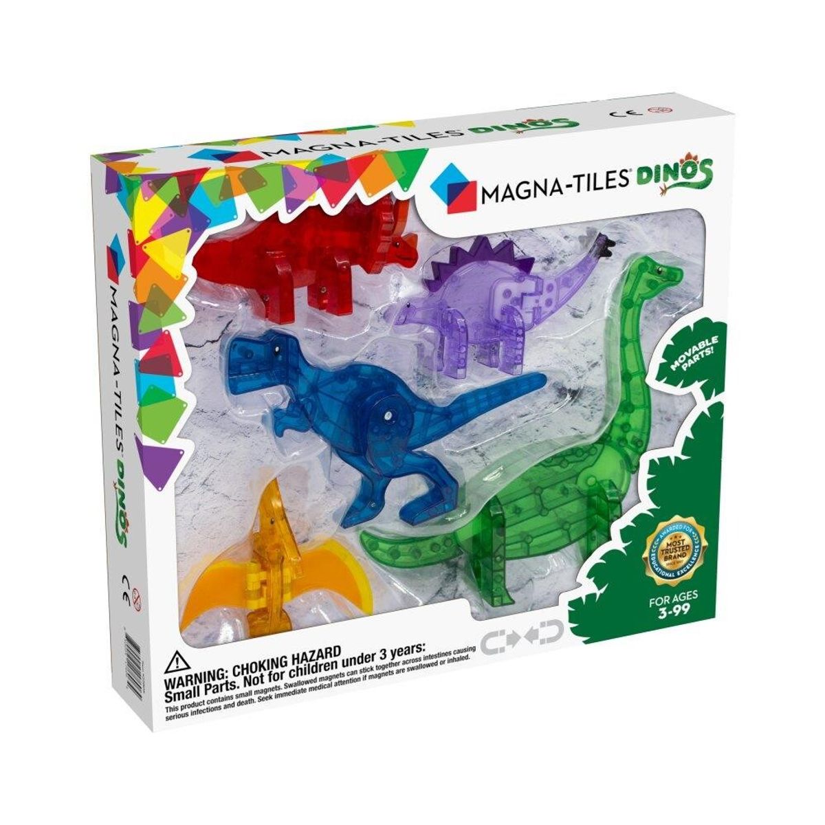 Magna-Tiles - Dinos - 5 dele