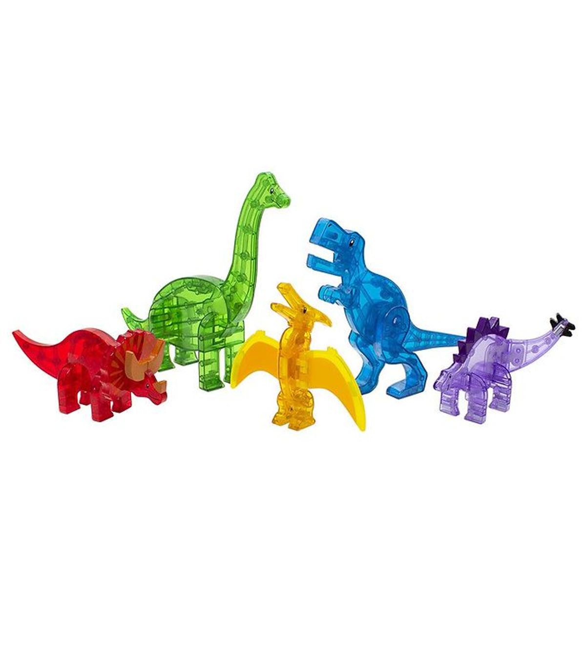 Magna-Tiles Magnetsæt - Dinos