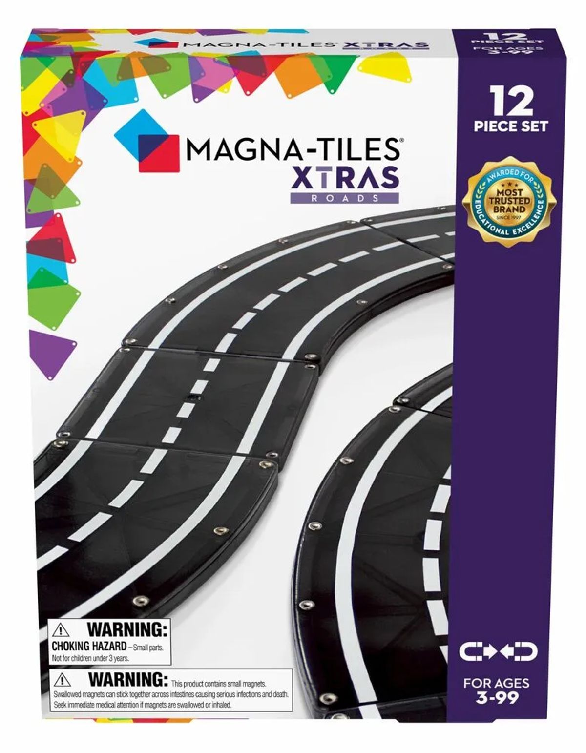 MAGNA-TILES XTRAS Roads 12 stk