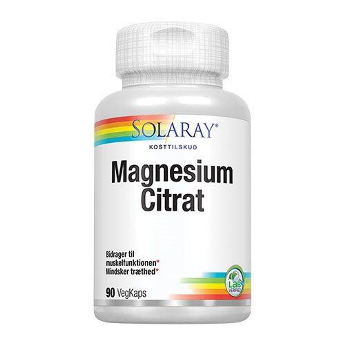 Magnesium Citrat - 90 kapsler