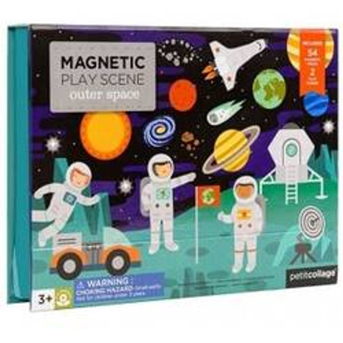 Magnetic Play Scene Space