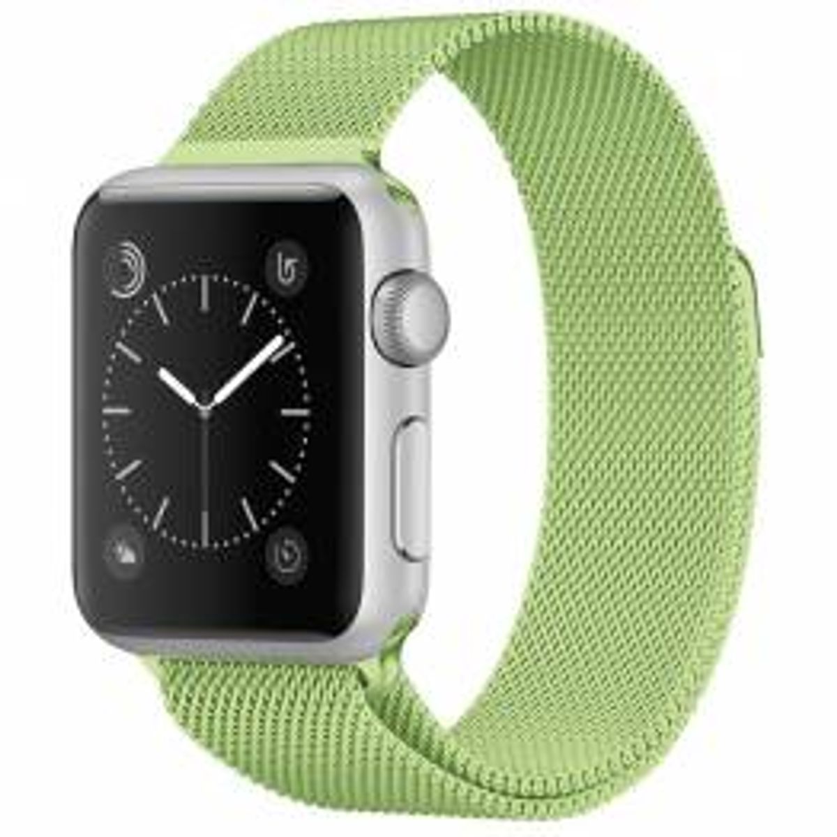 Magnetisk Milanorem i metal til Apple Watch - flere flotte farver, Størrelse 38, 40, 41 & 42mm, Farve Grøn