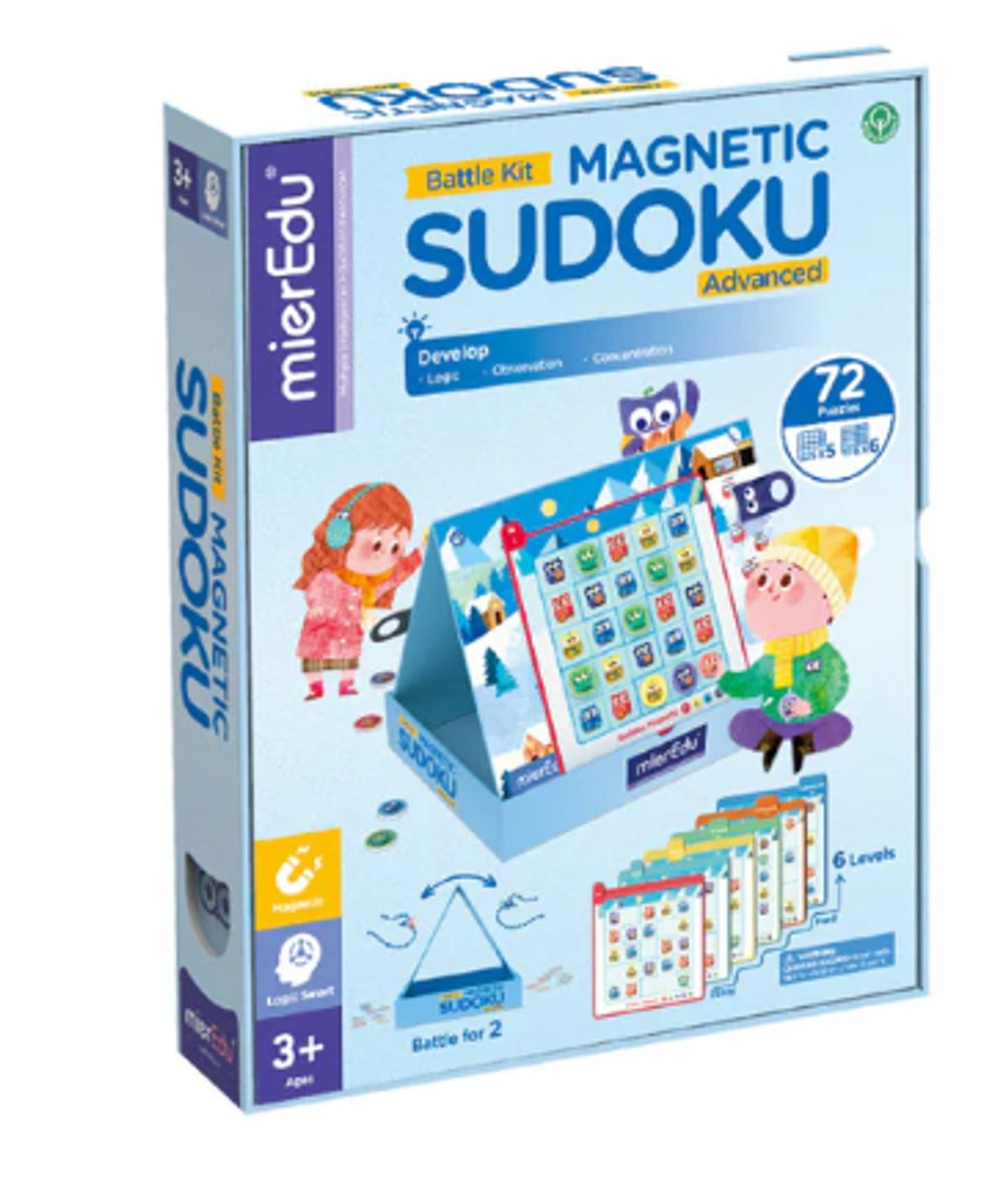 Magnetisk Sudoku fra mieredu - Duel sæt