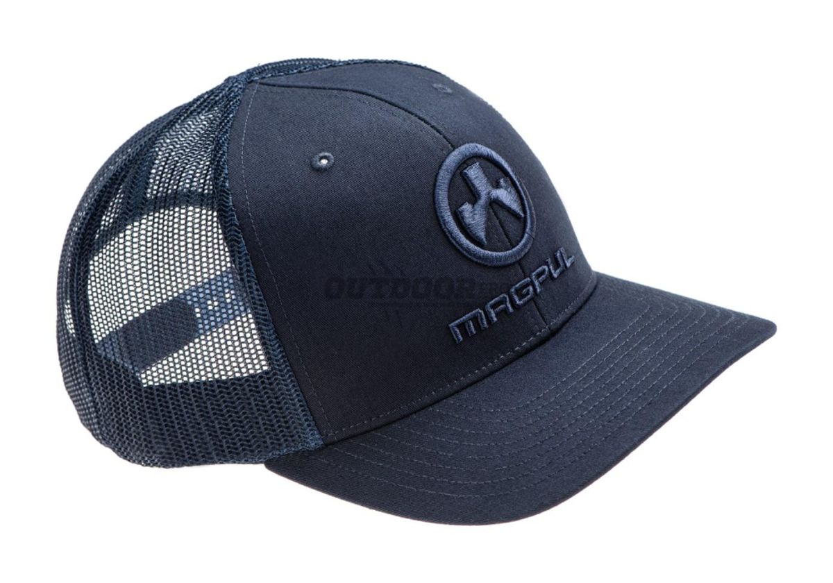 Magpul Wordmark Patch Trucker Navy