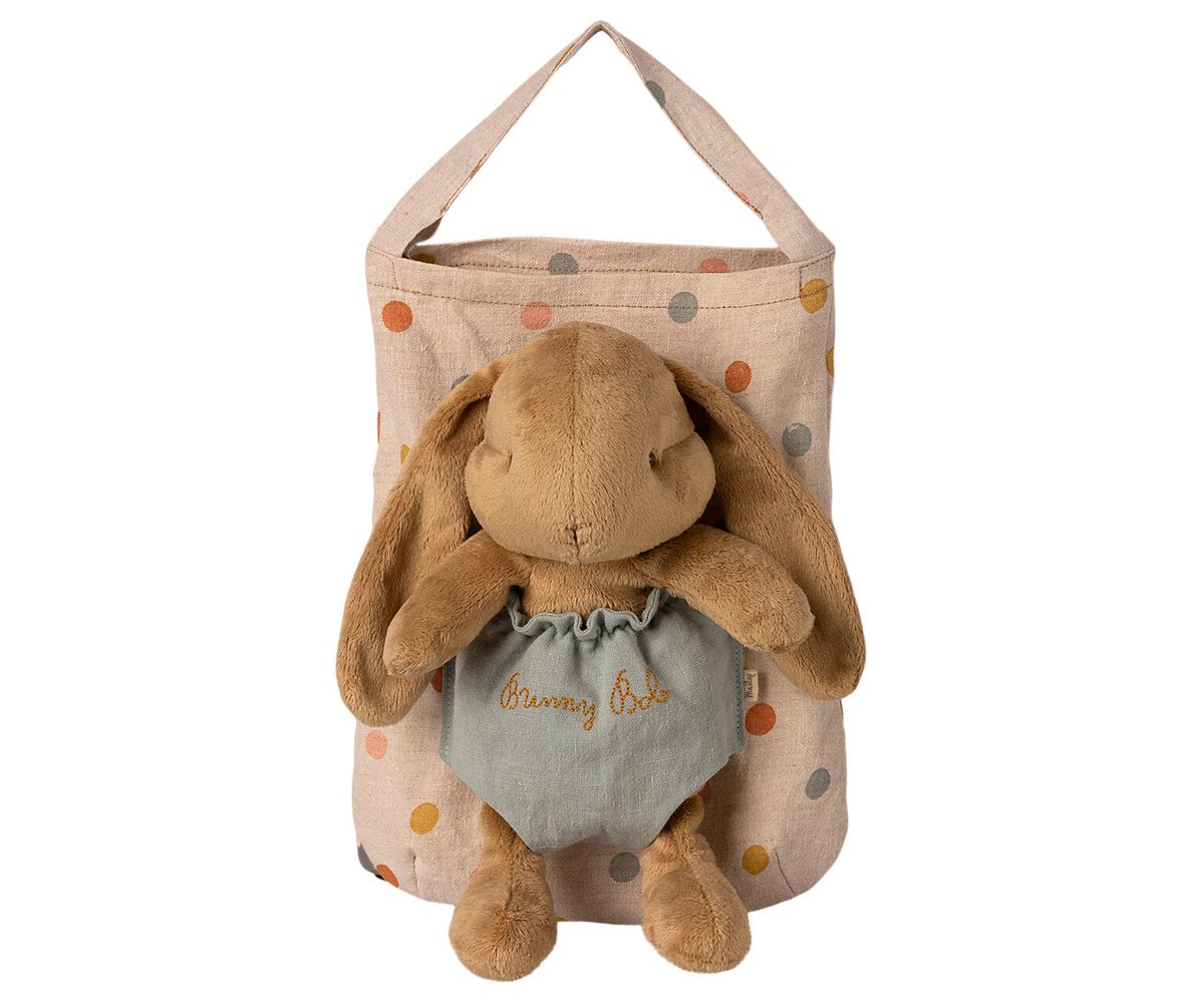 Maileg Bob Kanin Bamse med Mint Taske