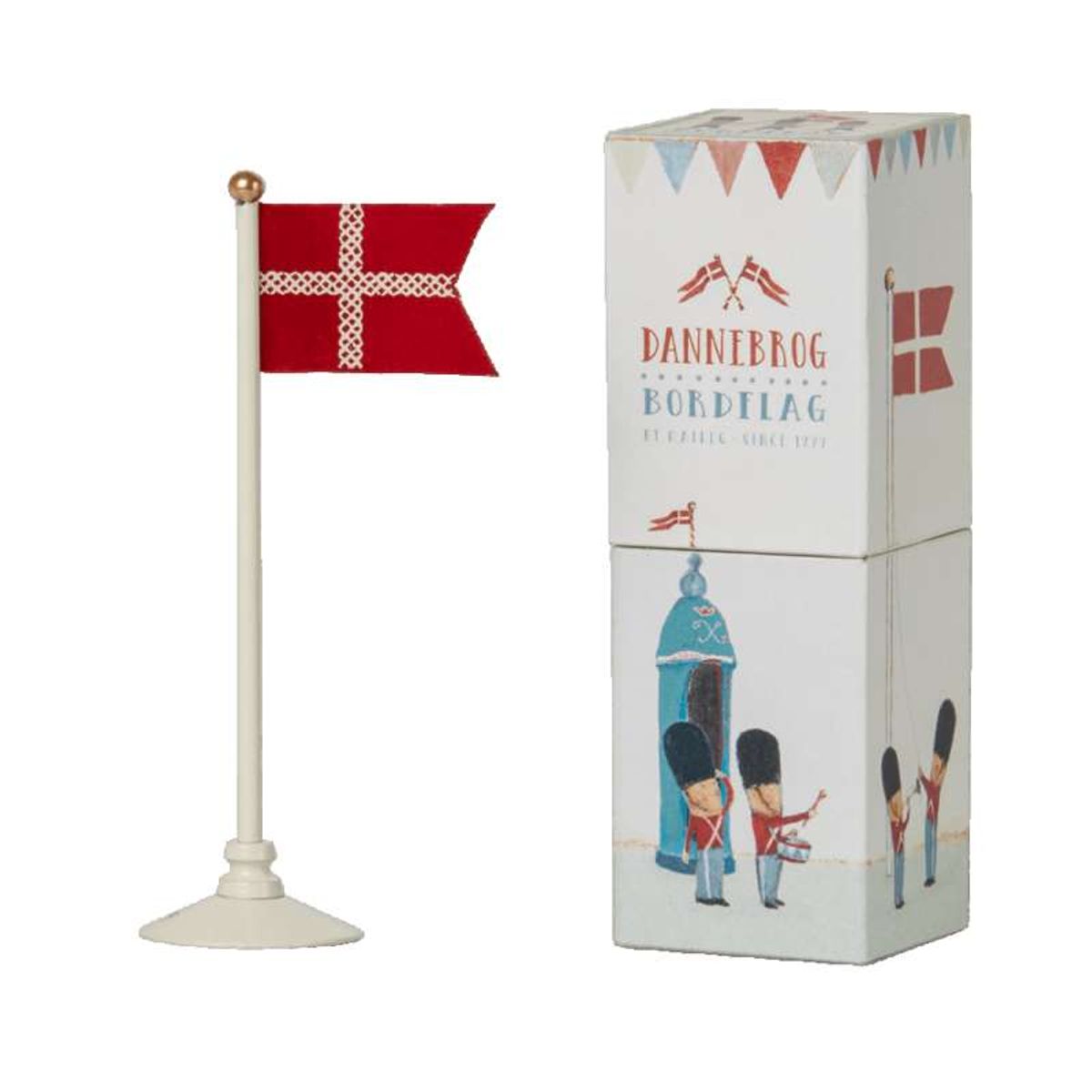 Maileg Bordflag - Dannebrog - Small - 14 Cm.