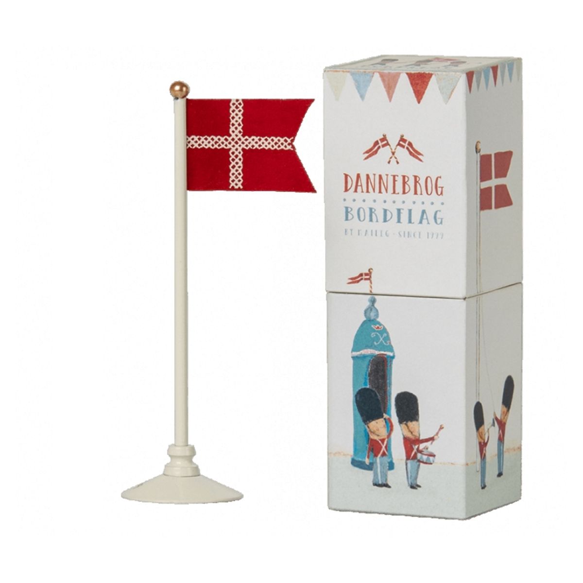 Maileg - Dannebrog Bord flag H14cm