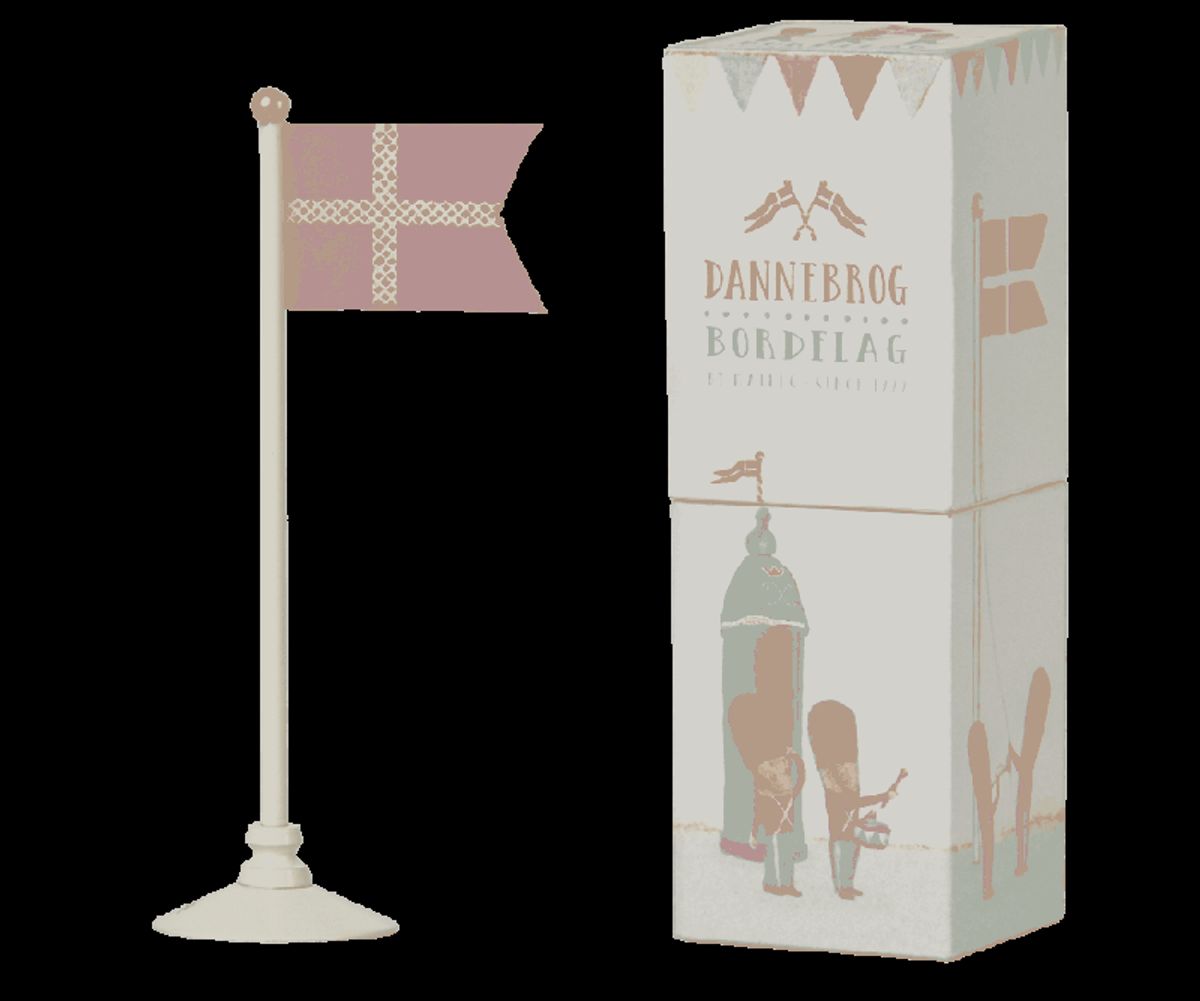 Maileg - Dannebrog Bordflag - Small