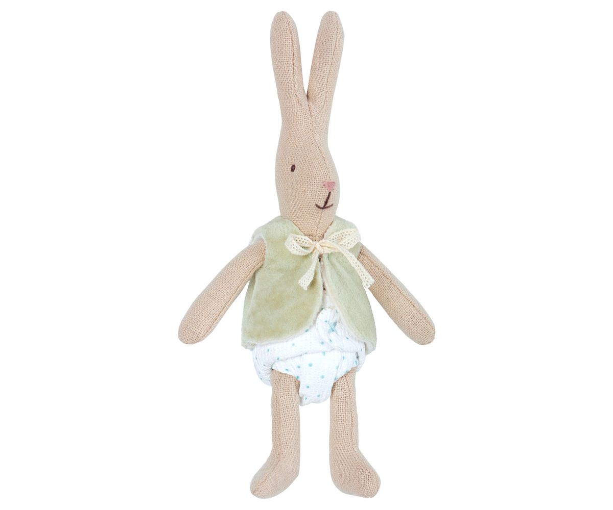 Maileg Kanin / Rabbit med Vest, Micro