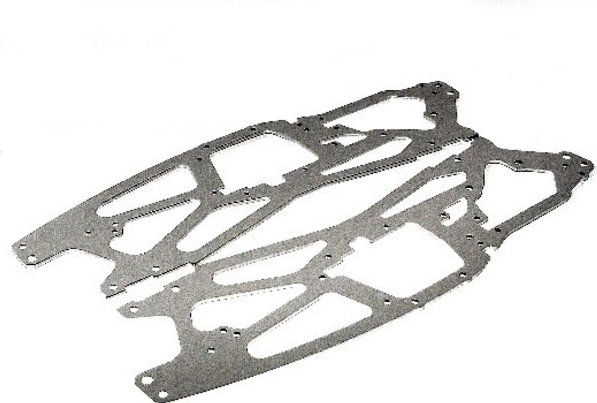 Main Chassis 2.5mm (silver/2pcs) - Hp73917 - Hpi Racing