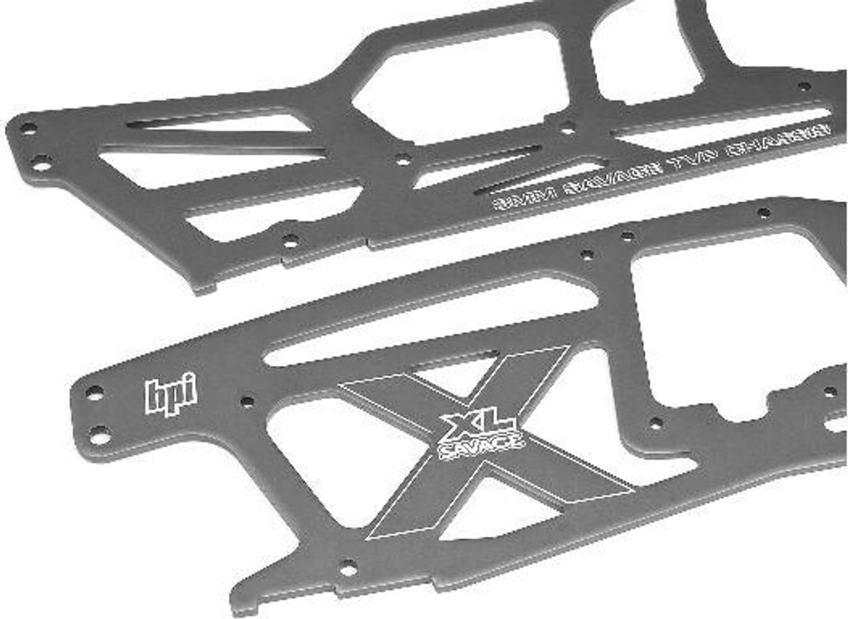 Main Chassis Set (savage Xl/gray) - Hp73941 - Hpi Racing