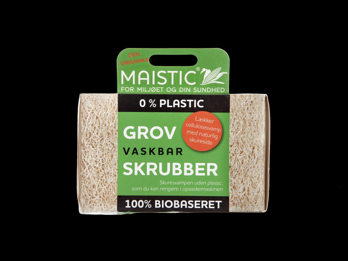 Maistic Grov Svamp Uden Mikroplast 7x11cm