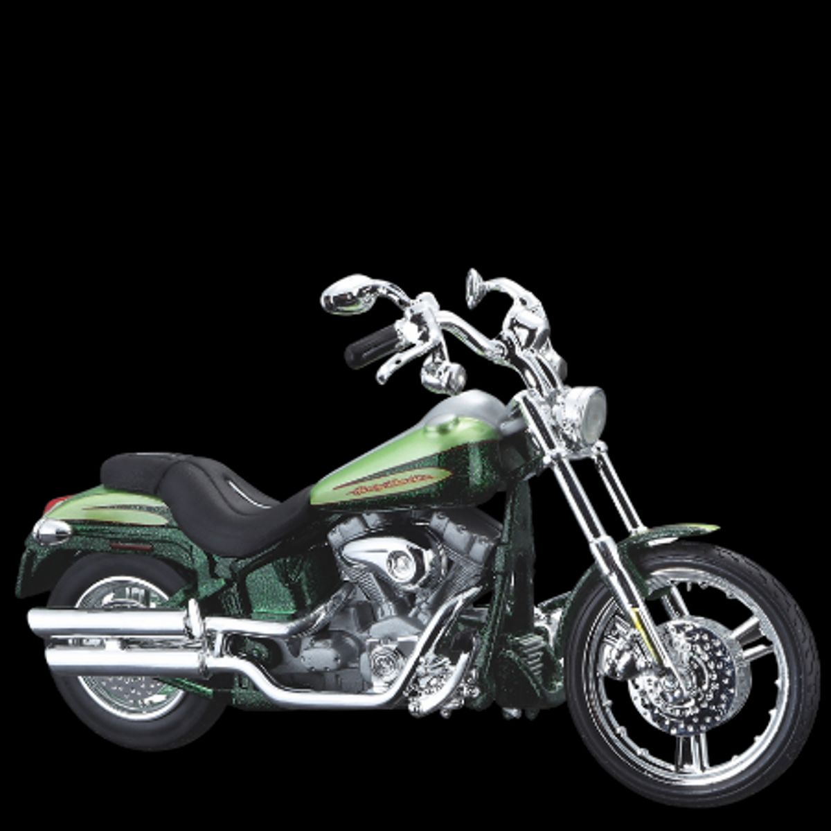 Maisto Harley Davidson Modelmotorcykel - 2004 FXSTDSE CVO