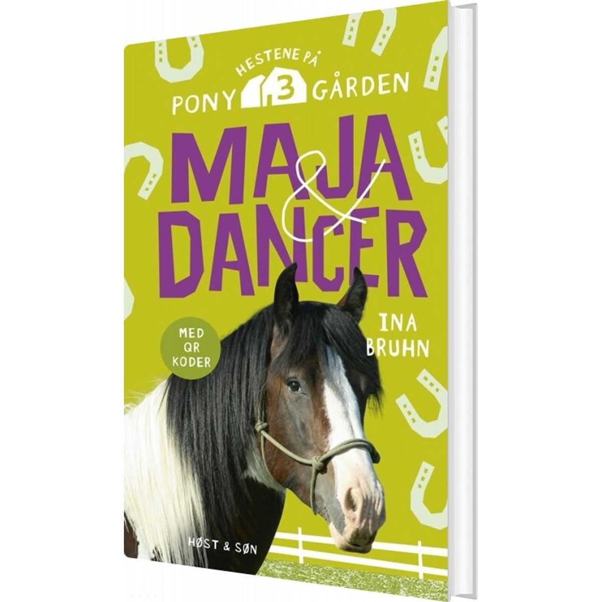 Maja Og Dancer - Hestene På Ponygården 3 - Ina Bruhn - Bog