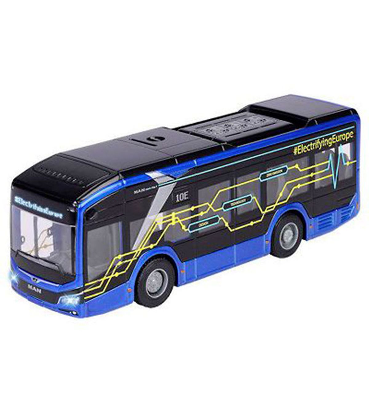 Majorette Bus m. Lyd/Lys - MAN Lion's City 10 E