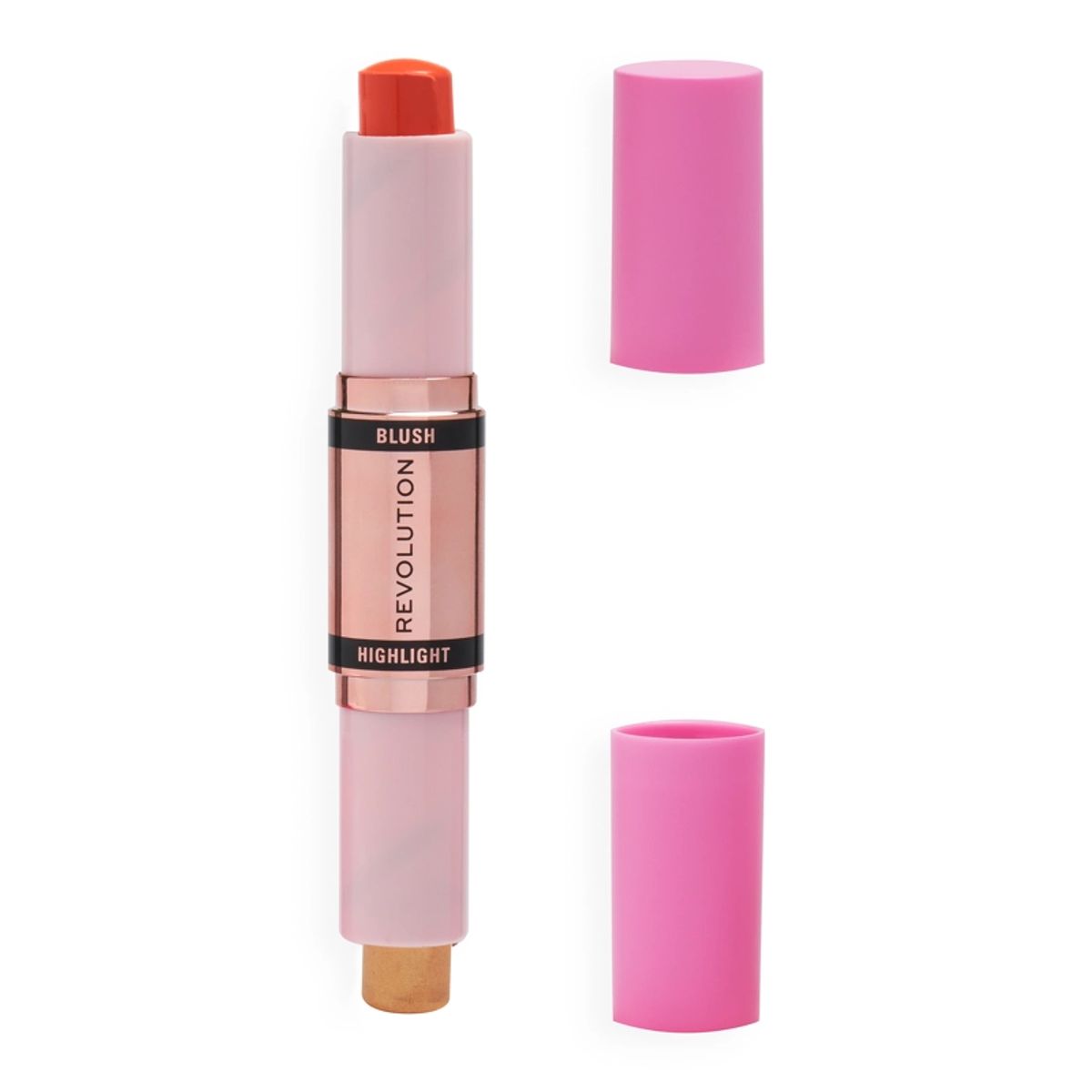 Makeup Revolution Blush & Highlight Stick 8,6 gr. - Coral Dew