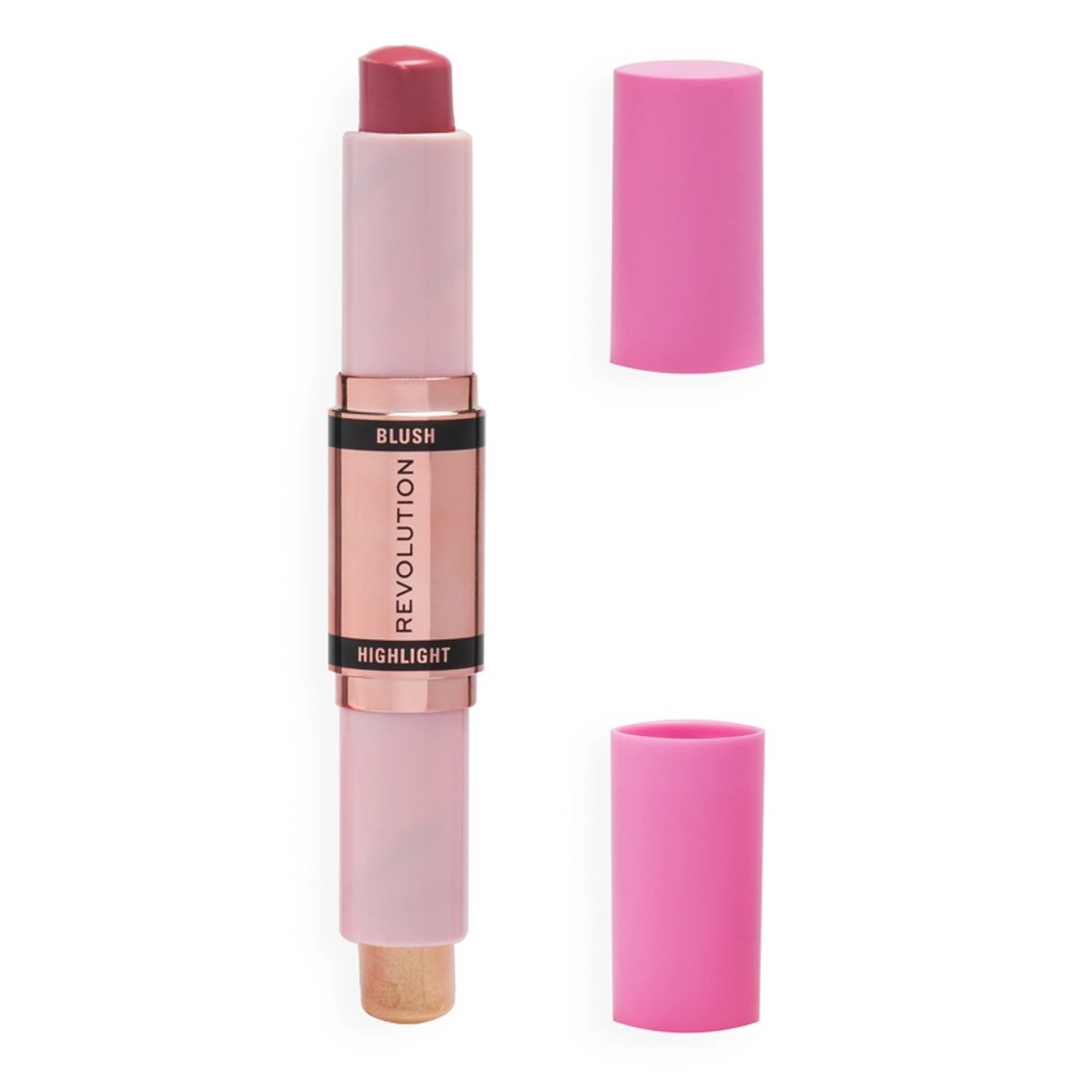 Makeup Revolution Blush & Highlight Stick 8,6 gr. - Mauve Glow