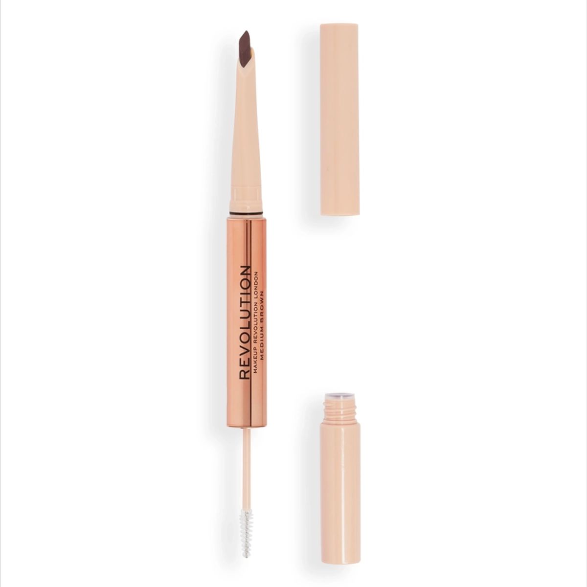 Makeup Revolution Fluffy Brow Filter Duo 1 ml - Medium Brown