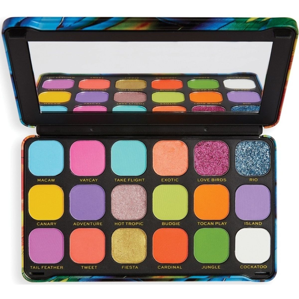 Makeup Revolution Forever Flawless Shadow Palette - Bird of Paradise