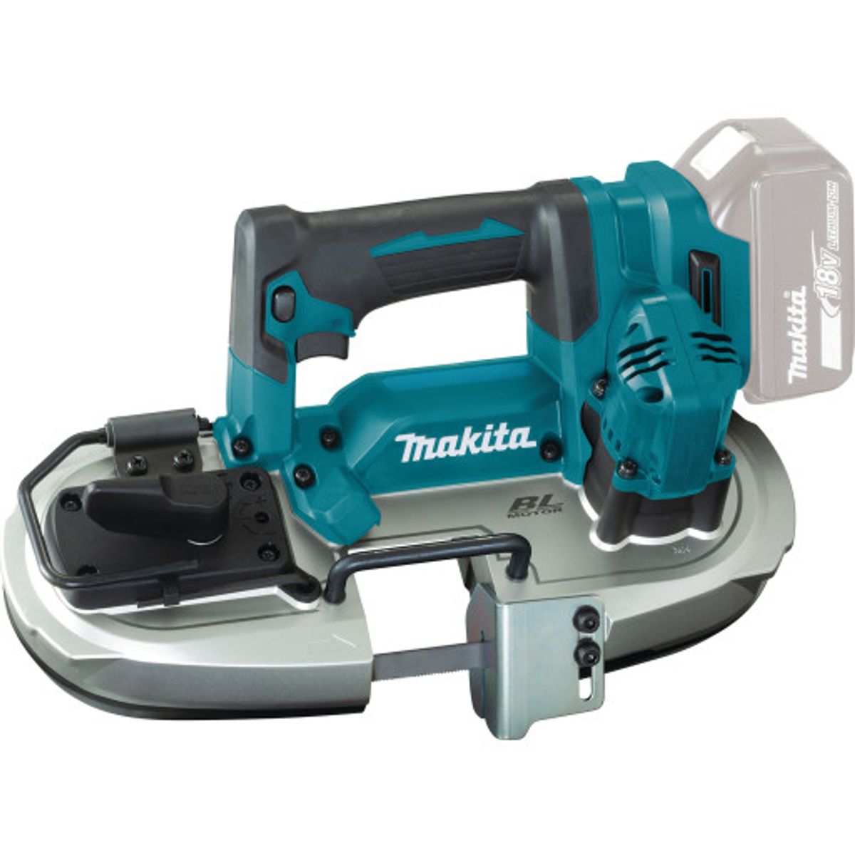 Makita båndsav DPB184Z, 18 V