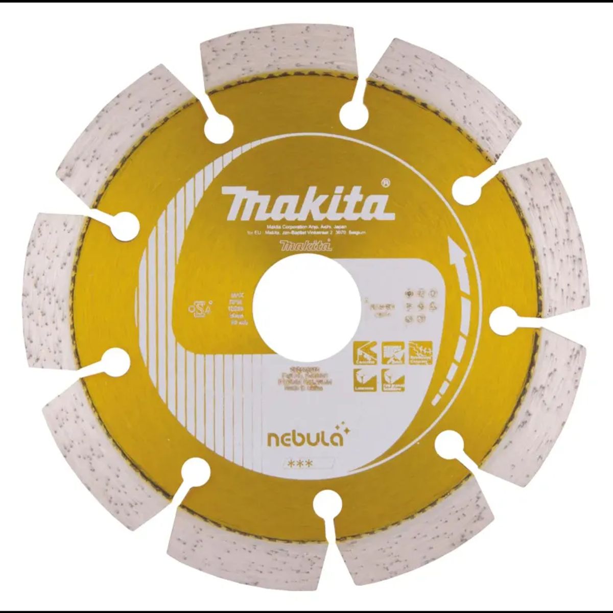 Makita Diamantklinge 125x22,23 Nebula - B-53992