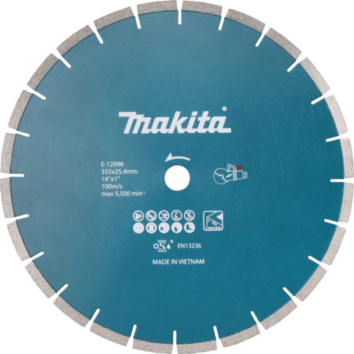 Makita diamantklinge Ø355/25,4 mm