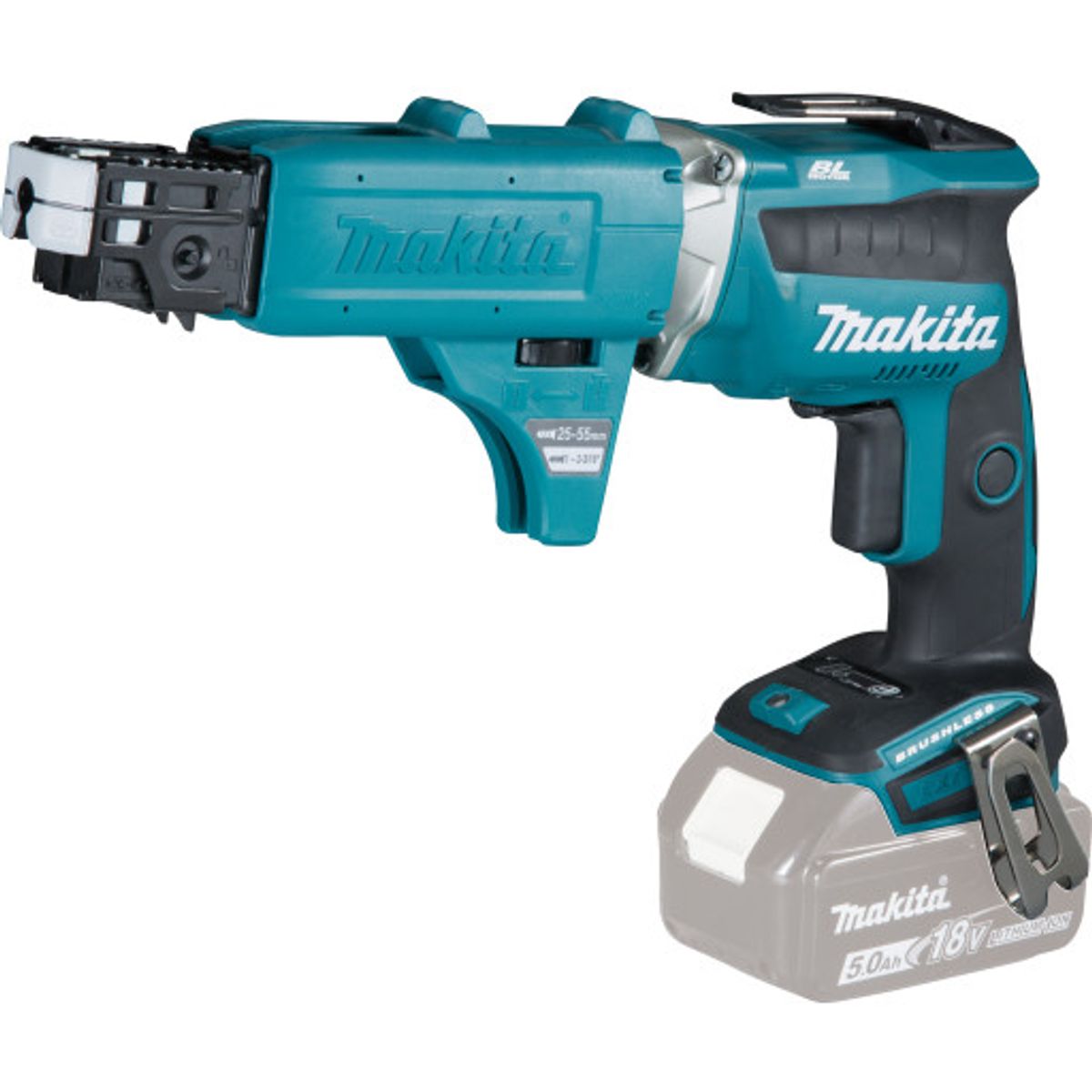 Makita gipsskruemaskine DFS452ZJX2, 18 V