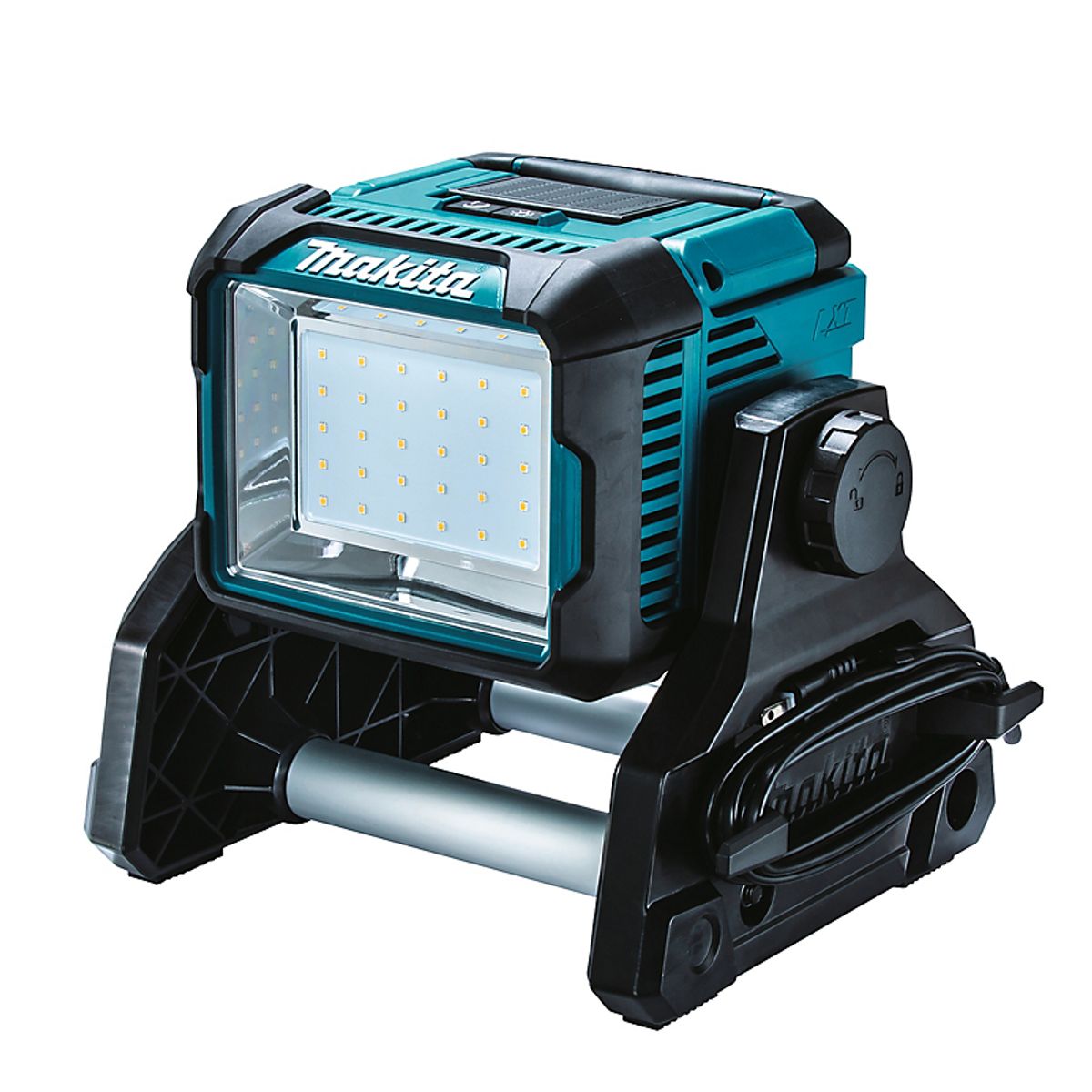 Makita lampe 14,4-18V-230V DEADML811 LED 3000 lumen, med drejbart hoved, uden batteri & lader